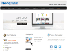 Tablet Screenshot of docqmax.com